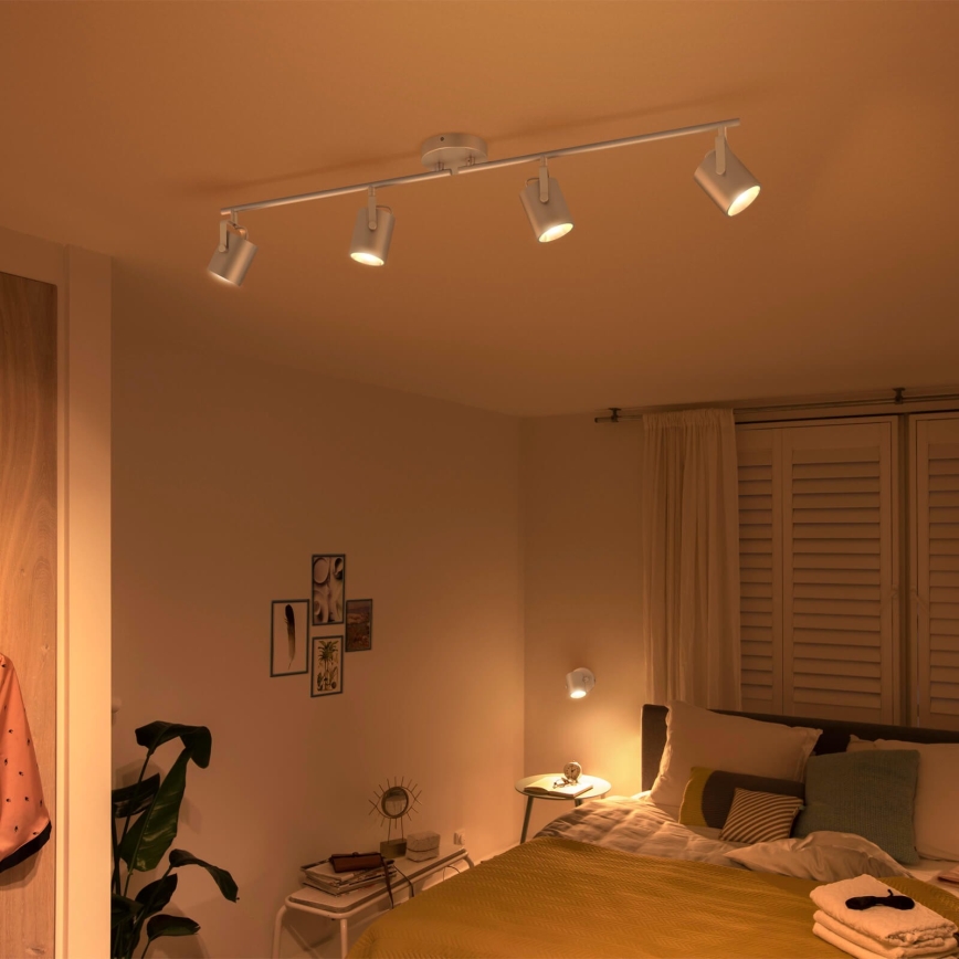 Philips 50664/14/P0 - LED Σποτ BYRE 4xLED/4,3W/230V 2200/2500/2700K