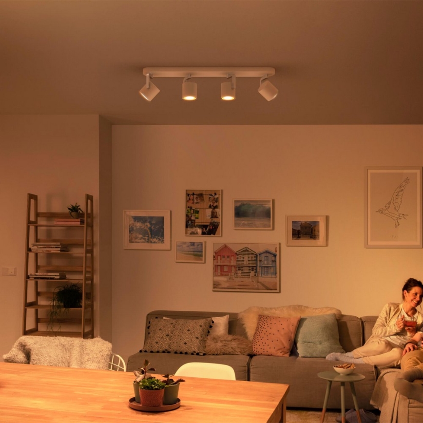 Philips - LED Σποτ με ρύθμιση φωτισμού 4xLED/4.5W/230V