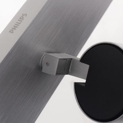 Philips - Φωτιστικό σποτ ματ χρώμιο 3xGU10/20W/230V