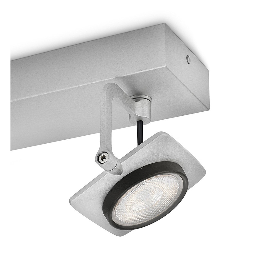 Philips 53192/48/16 - Ρυθμιζόμενο LED σποτ MILLENNIUM 2xLED/4W/230V