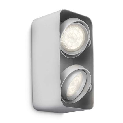 Philips 53202/48/16 - LED φωτιστικό σημείου AFZELIA 2xLED/3W/230V