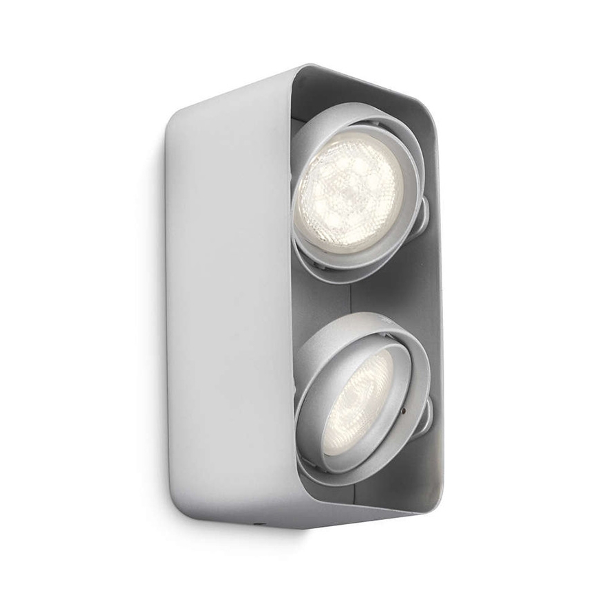 Philips 53202/48/16 - LED φωτιστικό σημείου AFZELIA 2xLED/3W/230V