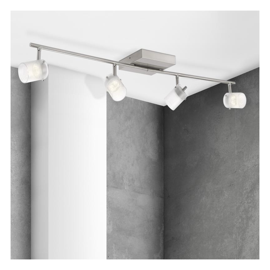 Philips 53264/67/16 - Φως σποτ LED MYLIVING TOILE 4xLED/3W/230V