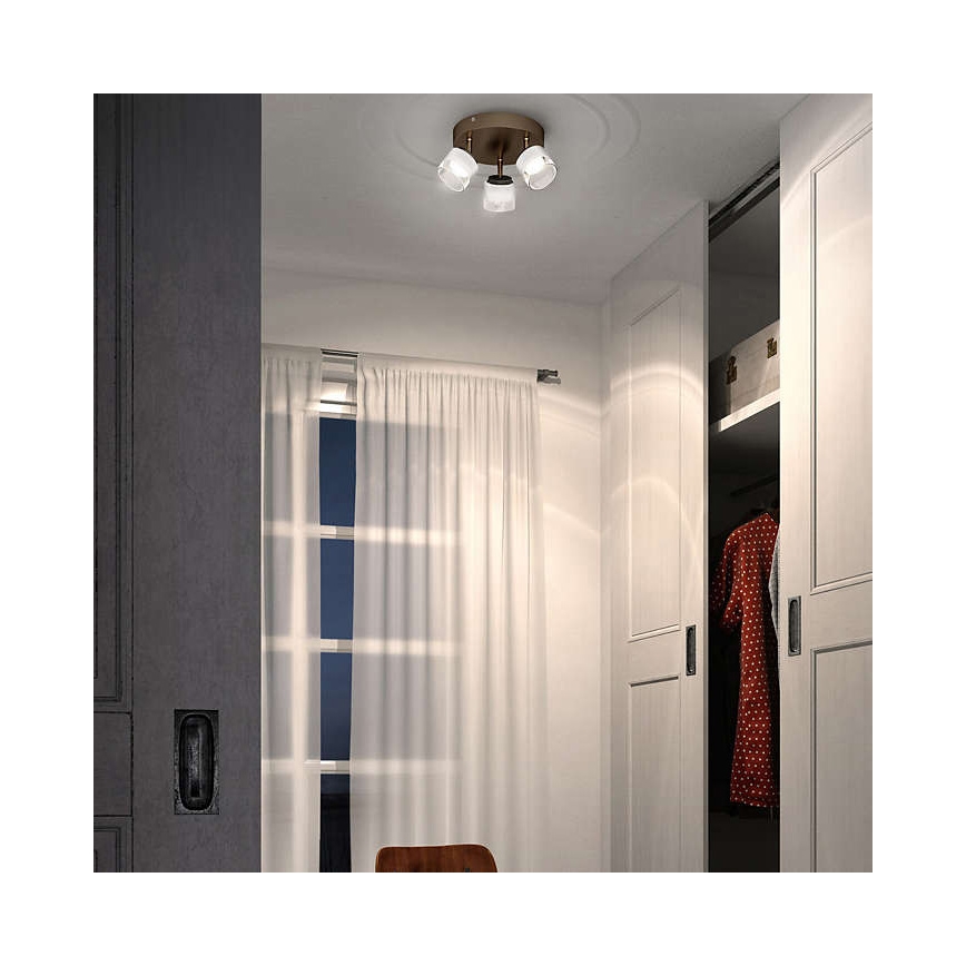 Philips - LED φωτιστικό σημείου 3xLED/4W/230V