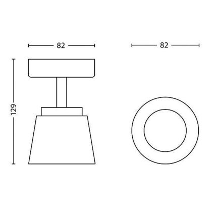 Philips - Φως σποτ LED 1xLED/4W/230V