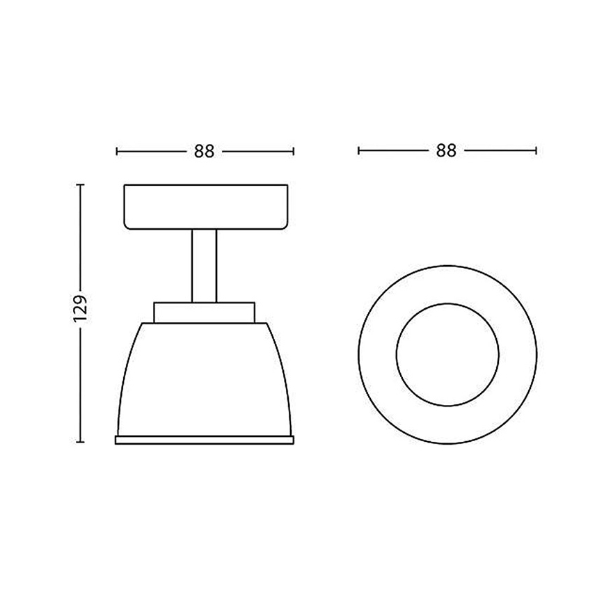 Philips - Φως σποτ LED 1xLED/4W/230V