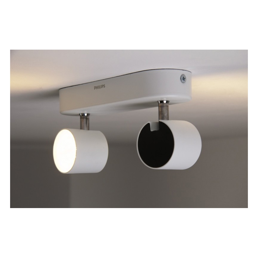 Philips - Σποτ LED με ρύθμιση φωτισμού 2xLED/3W/230V