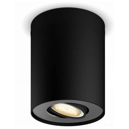 Philips - LED Φωτιστικό dimming Hue PILLAR 1xGU10/5W/230V + τηλεχειριστήριο