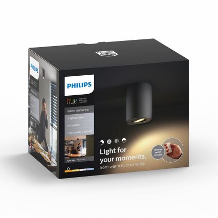 Philips - Φως σποτ Dimmer LED Hue PILLAR 1xGU10/5,5W