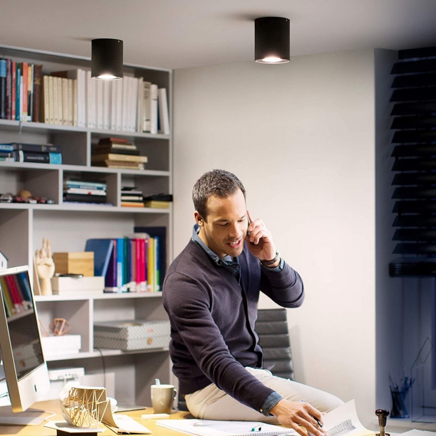 Philips - LED Ρυθμιζόμενο φωτιστικό οροφής Hue PILLAR 1xGU10/5W/230V