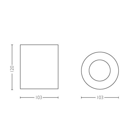 Philips - LED Dimming σποτ Hue PILLAR 1xGU10/5,5W