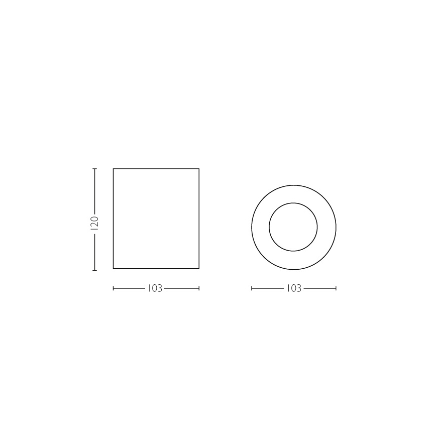 Philips - Ρυθμιζόμενο LED φωτιστικό σημείου Hue PILLAR 1xGU10/5,5W + τηλεχειριστήριο