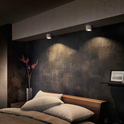 Philips - Ρυθμιζόμενο LED φωτιστικό σημείου Hue PILLAR 1xGU10/5,5W + τηλεχειριστήριο