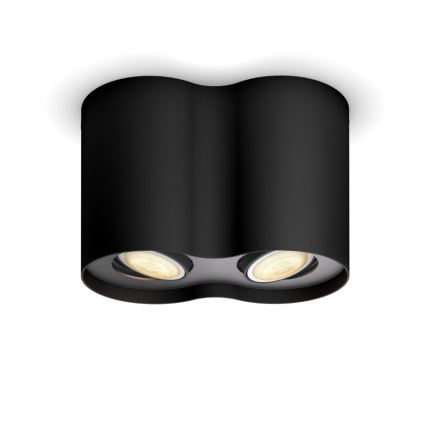Philips - LED Φως dimmer Hue PILLAR 2xGU10/5W/230V + RC