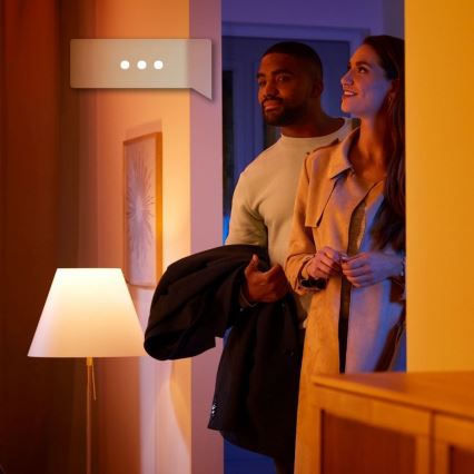 Philips - LED Φως dimmer Hue PILLAR 2xGU10/5W/230V + RC