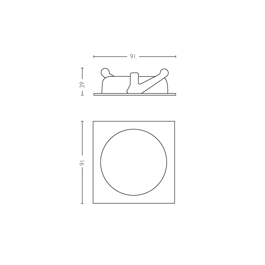 Philips 59006/11/P0 - Φωτιστικό μπάνιου LED MYBATHROOM DREAMINESS 1xLED/4,5W
