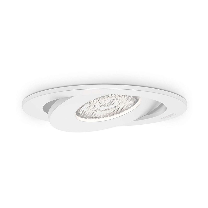 Philips - Σετ 3x LED Ρυθμιζόμενα Φωτιστικά Οροφής LED/4,5W/230V