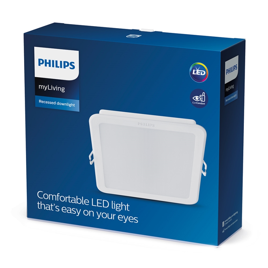 Philips  - LED Χωνευτό φωτιστικό οροφής 1xLED/17W/230V 3000K