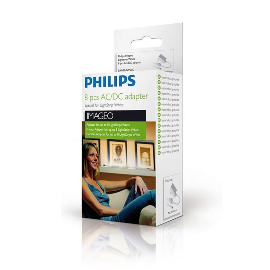 Philips 69136/31/PH - IMAGEO αντάπτορας για 8 ταινίες LED