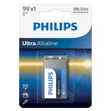 Philips 6LR61E1B/10 - Αλκαλική μπαταρία 6LR61 ULTRA ALKALINE 9V