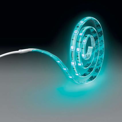 Philips - Ρυθμιζόμενη λωρίδα LED 5μ RGB LED/17W