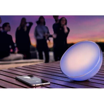 Philips - Επιτραπέζια λάμπα dimmer Hue GO 1xLED/6W/RGB