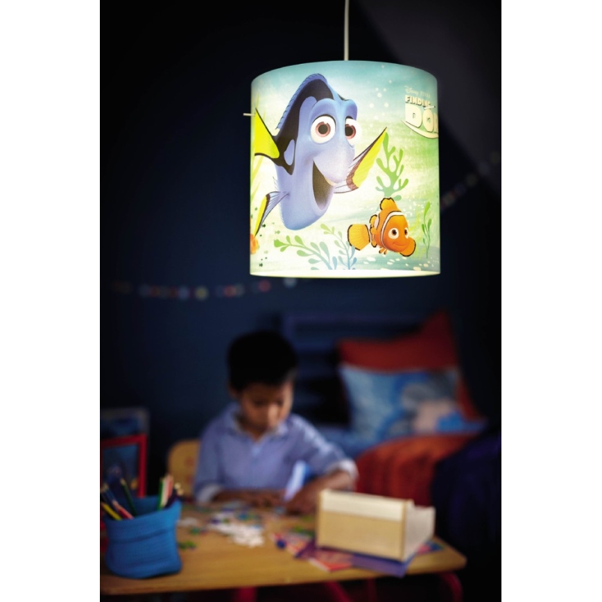Philips 71751/90/26 - Αμπαζούρ για παιδικό κρεμαστό φωτιστικό οροφής DISNEY FINDING DORY E27 διάμετρος 26 cm