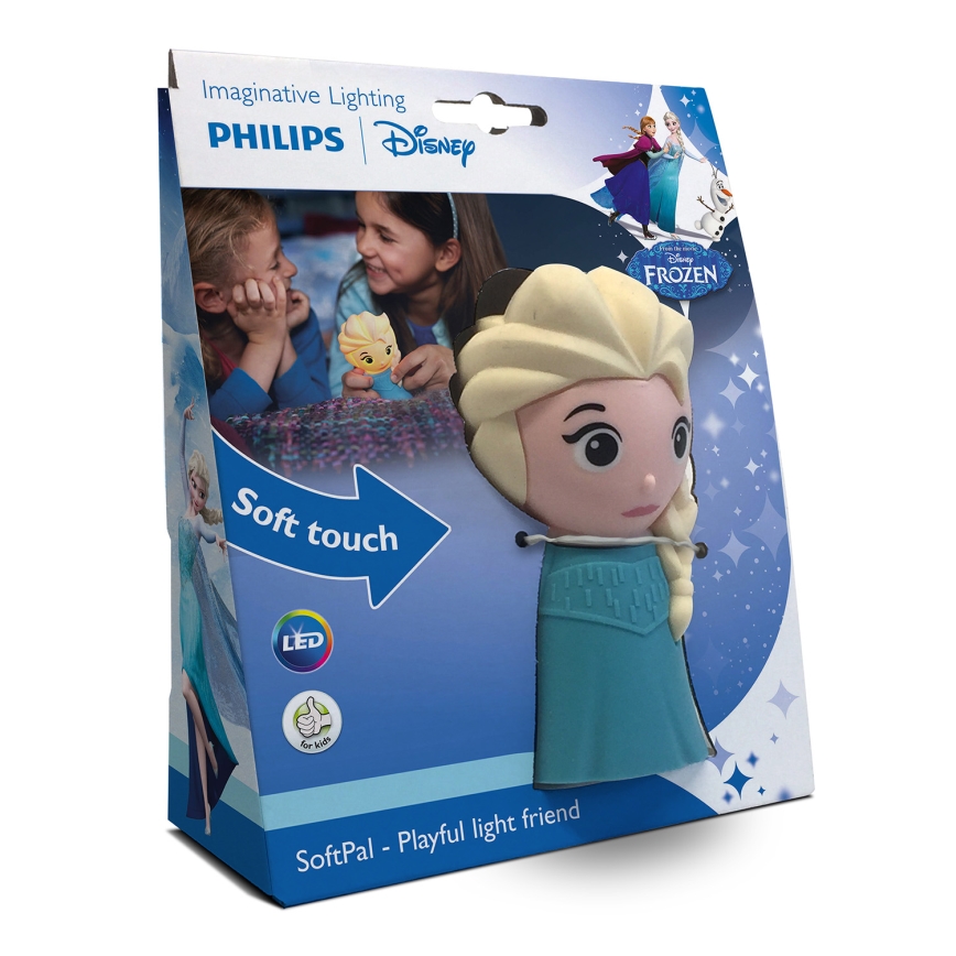 Philips 71768/03/16 - Παιδική λάμπα LED DISNEY ELSA 1xLED/0,3W/3V
