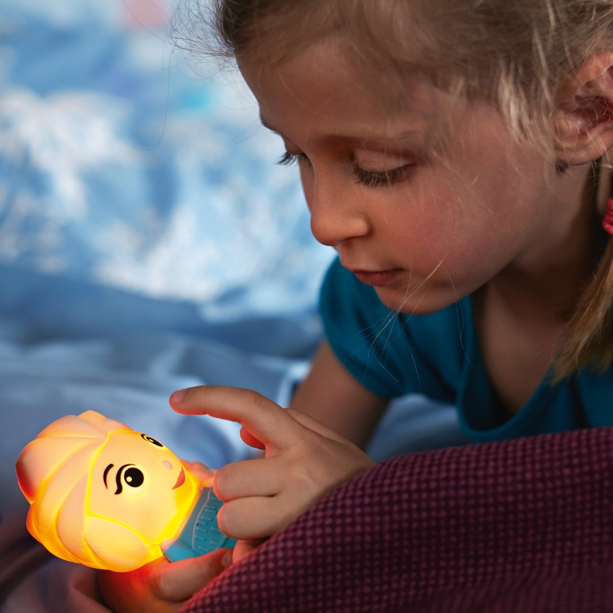 Philips 71768/03/16 - Παιδική λάμπα LED DISNEY ELSA 1xLED/0,3W/3V