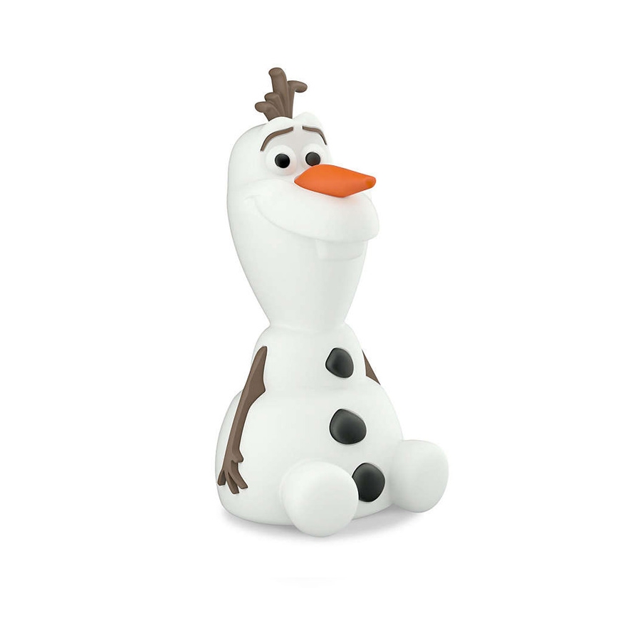 Philips 71768/08/16 - Παιδικό φωτιστικό LED DISNEY FROZEN OLAF LED/0,3W/2xAAA χιονάνθρωπος