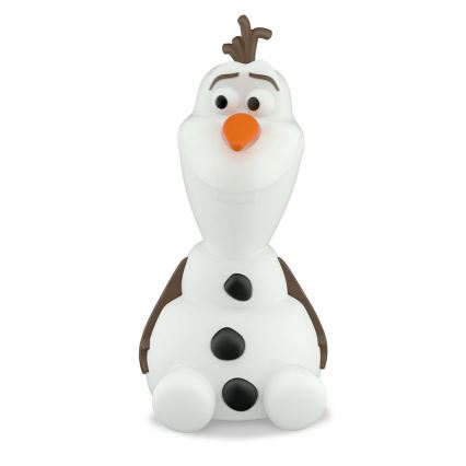 Philips 71768/08/16 - Παιδικό φωτιστικό LED DISNEY FROZEN OLAF LED/0,3W/2xAAA χιονάνθρωπος