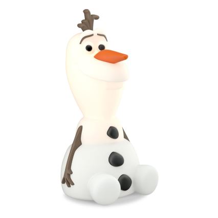 Philips 71768/08/16 - Παιδικό φωτιστικό LED DISNEY FROZEN OLAF LED/0,3W/2xAAA χιονάνθρωπος