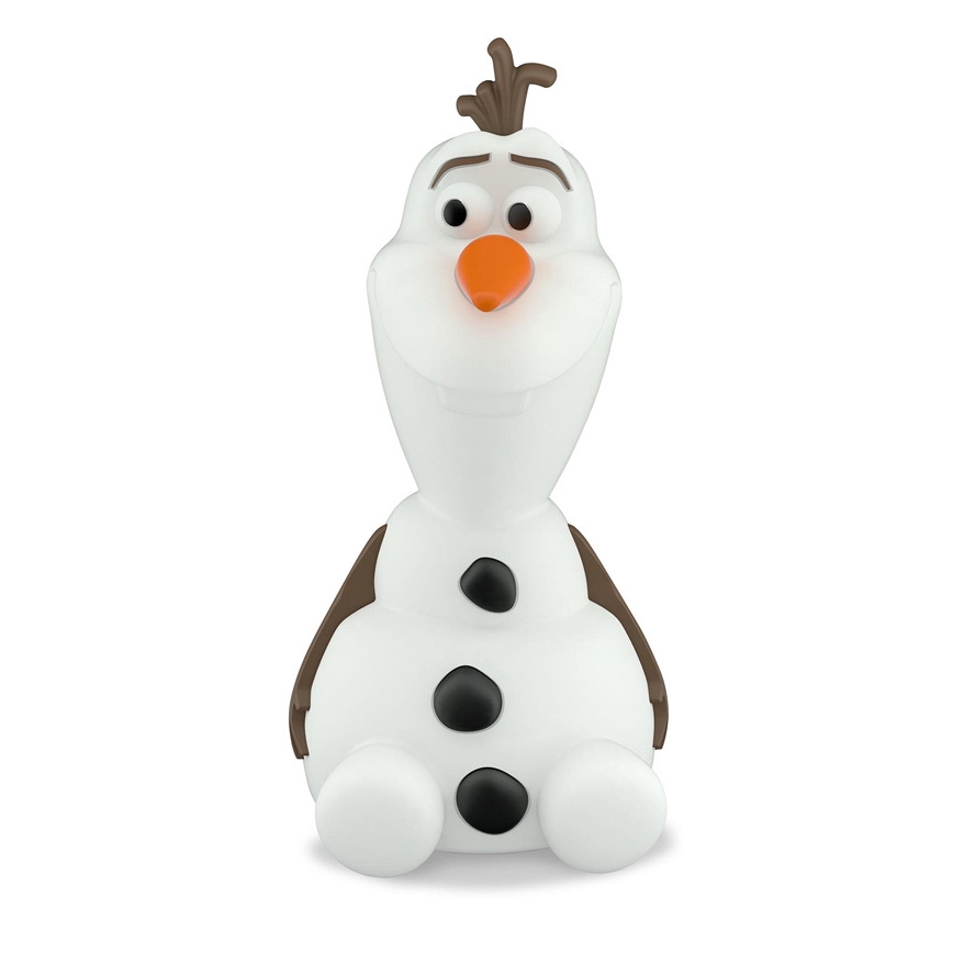 Philips 71768/08/16 - Παιδικό φωτιστικό LED DISNEY FROZEN OLAF LED/0,3W/2xAAA χιονάνθρωπος
