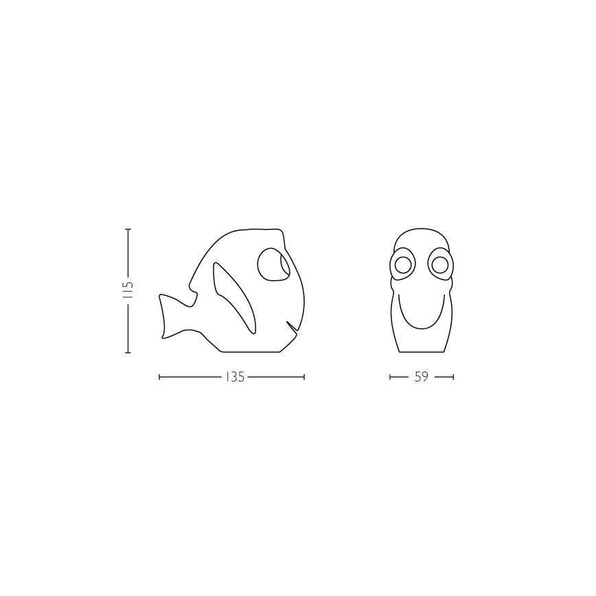 Philips - LED Παιδικό φωτιστικό LED/0,3W/3V