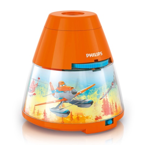 Philips 71769/53/16 - LED Παιδικός προβολέας DISNEY PLANES LED/0,1W/3xAA