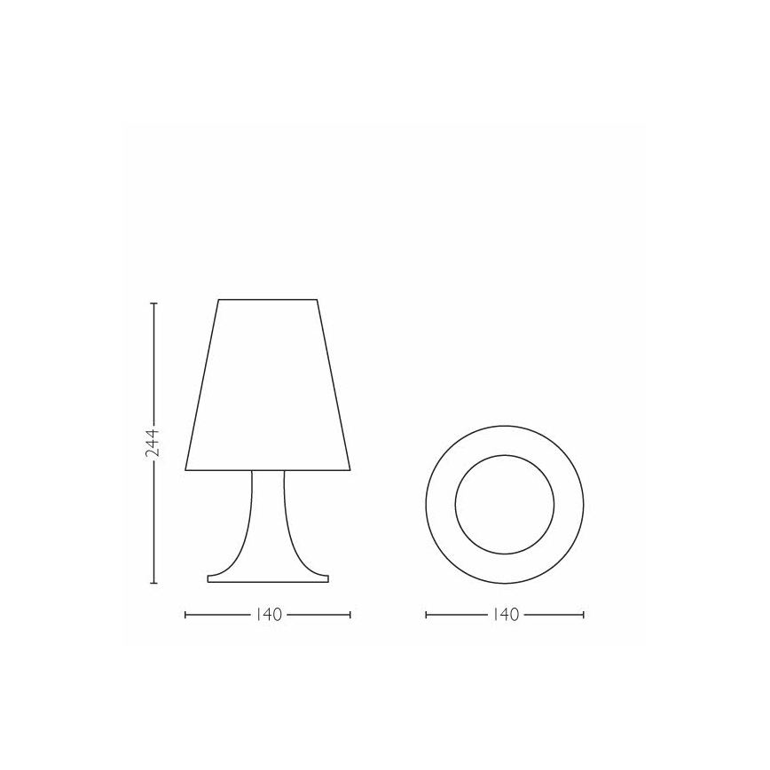 Philips - Παιδική επιτραπέζια λάμπα LED 1xLED/2,3W/230V
