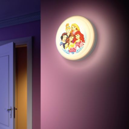 Philips 71884/28/P0 - Παιδικό φως τοίχου LED DISNEY PRINCESS 4xLED/2,5W/230V