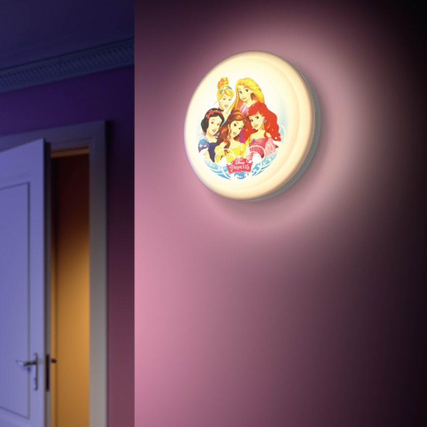 Philips 71884/28/P0 - Παιδικό φως τοίχου LED DISNEY PRINCESS 4xLED/2,5W/230V