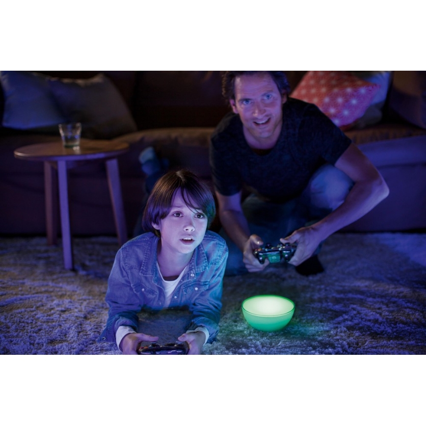Philips - LED RGB ρυθμιζόμενη επιτραπέζια λάμπα Hue GO LED/6W/230V