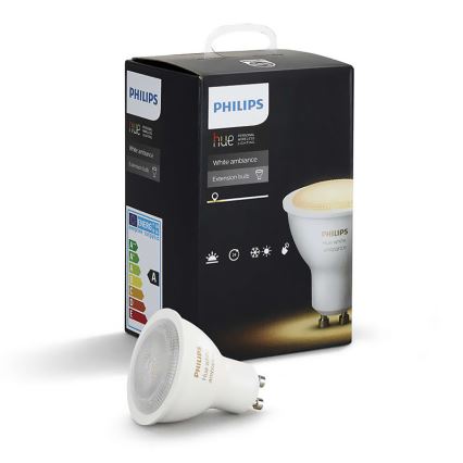 Philips - Λάμπα dimmer LED Hue WHITE AMBIANCE 1xGU10/5,5W 2200-6500K