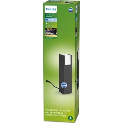 Philips - Εξωτερικό φωτιστικό LED LED/6W/12V 2700K IP44