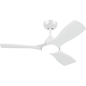 Philips - Ανεμιστήρας οροφής LED με ρύθμιση φωτεινότητας OLAS LED/24W/230V διάμ. 106 cm λευκός + τηλεχειριστήριο