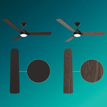 Philips - Ανεμιστήρας οροφής CIVX με ρυθμιζόμενο LED φωτισμό, 24W/230V + τηλεχειριστήριο