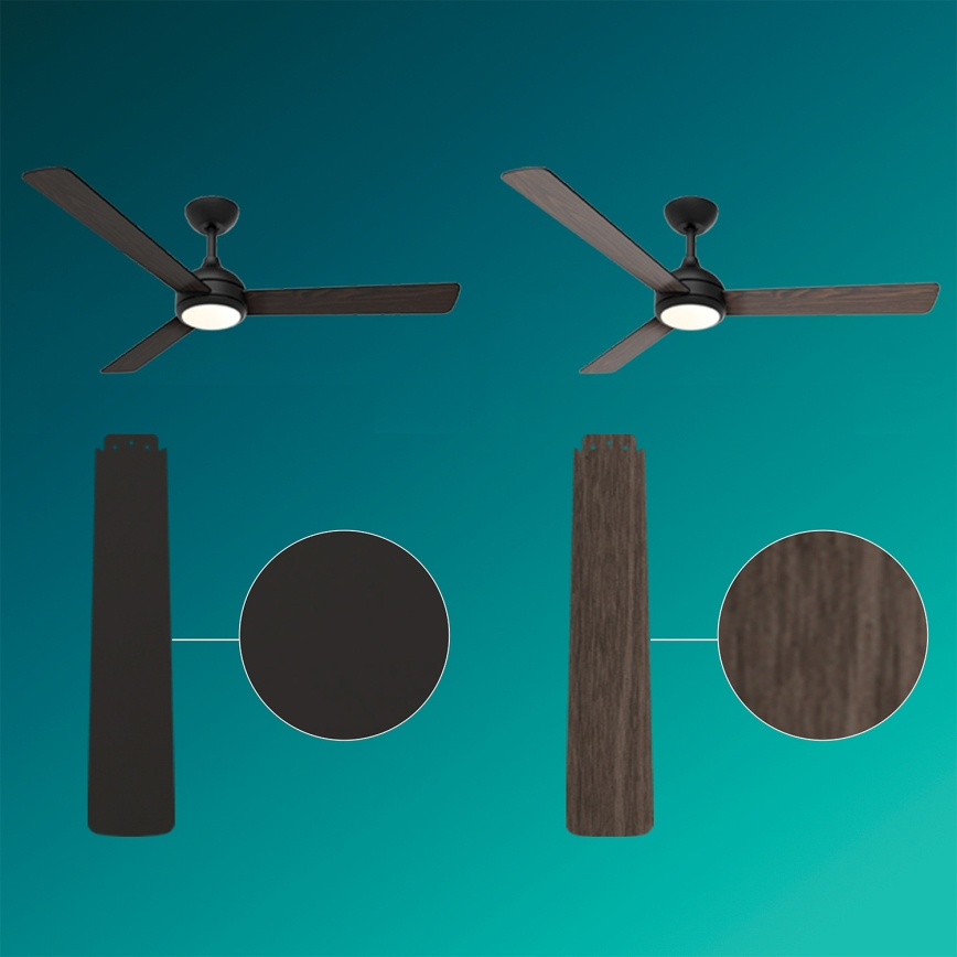 Philips - Ανεμιστήρας οροφής CIVX με ρυθμιζόμενο LED φωτισμό, 24W/230V + τηλεχειριστήριο