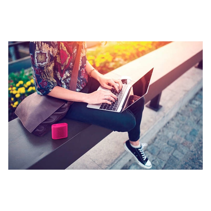 Philips BT55P/00 - Φορητό ηχείο Bluetooth 2W/5V ροζ