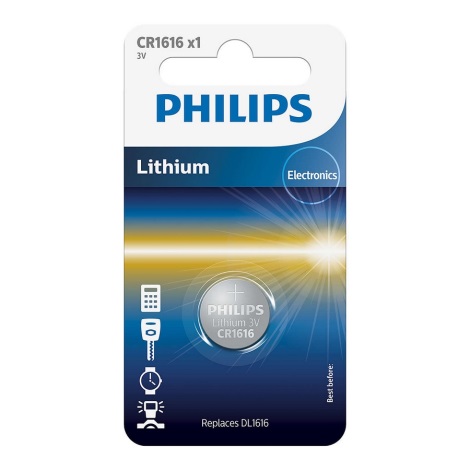 Philips CR1616/00B - Στοιχείο λιθίου κουμπί CR1616 MINICELLS 3V