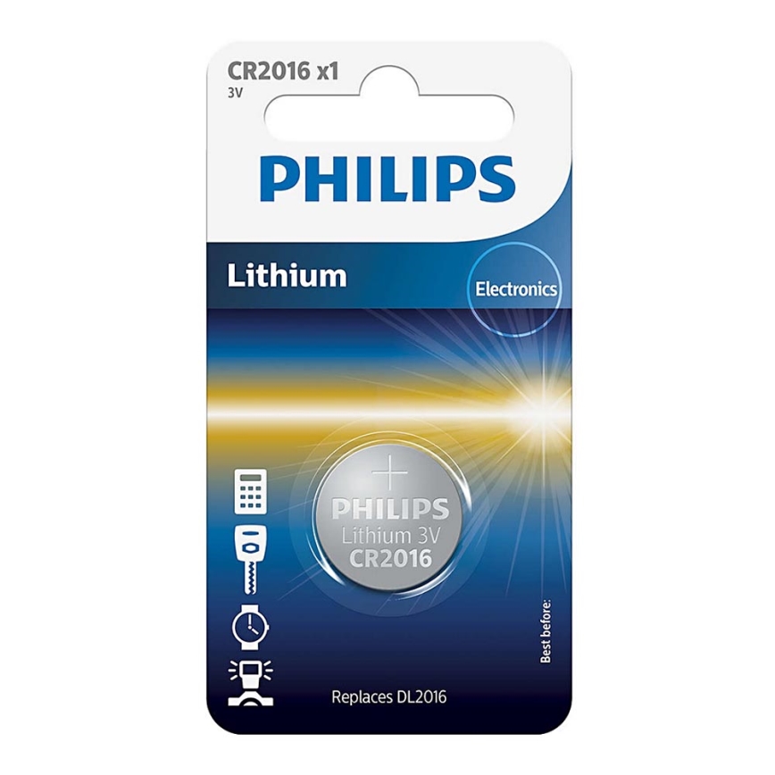 Philips CR2016/01B - Στοιχείο λιθίου κουμπί CR2016 MINICELLS 3V 90mAh