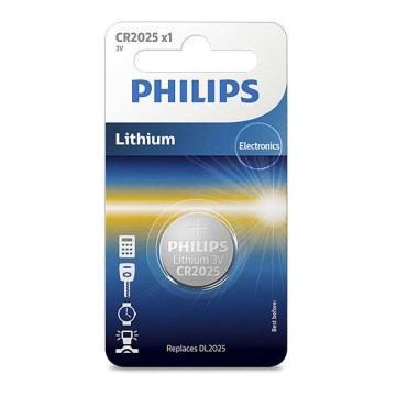 Philips CR2025/01B - Στοιχείο λιθίου CR2025 MINICELLS 3V 165mAh