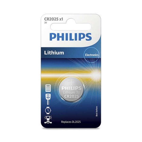 Philips CR2025/01B - Στοιχείο λιθίου CR2025 MINICELLS 3V