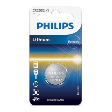 Philips CR2032/01B - Στοιχείο λιθίου κουμπί CR2032 MINICELLS 3V 240mAh